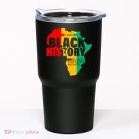 Black History Month Map Of Africa BHM Tumbler thumb 0
