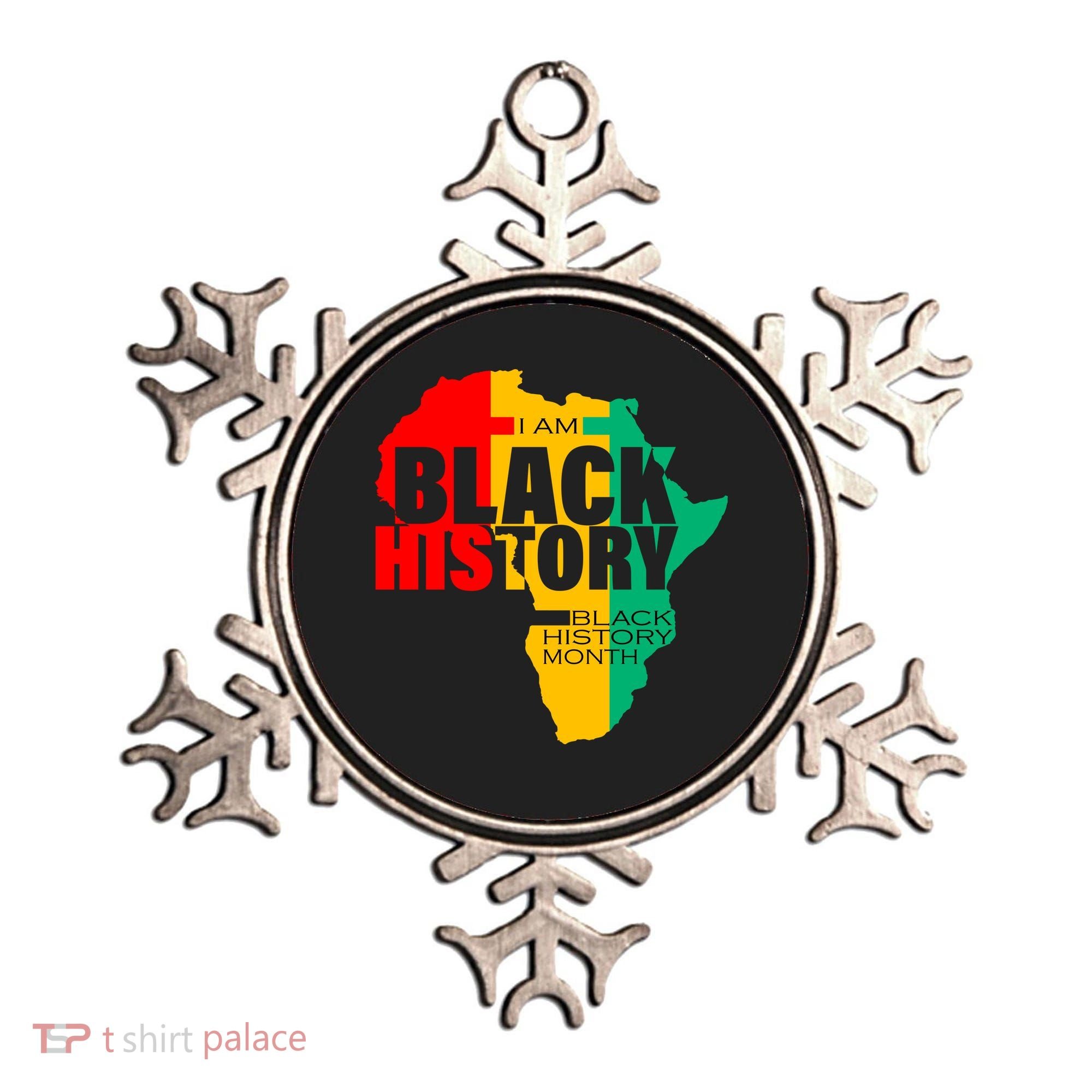Black History Month Map Of Africa BHM Ornament