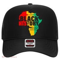 Black History Month Map Of Africa BHM Hat thumb 0