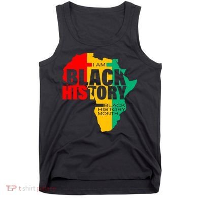 Black History Month Map Of Africa BHM Tank Top