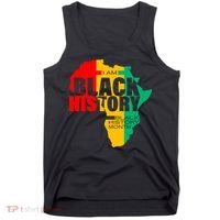 Black History Month Map Of Africa BHM Tank Top thumb 0