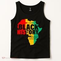 Black History Month Map Of Africa BHM Tank Top thumb 2