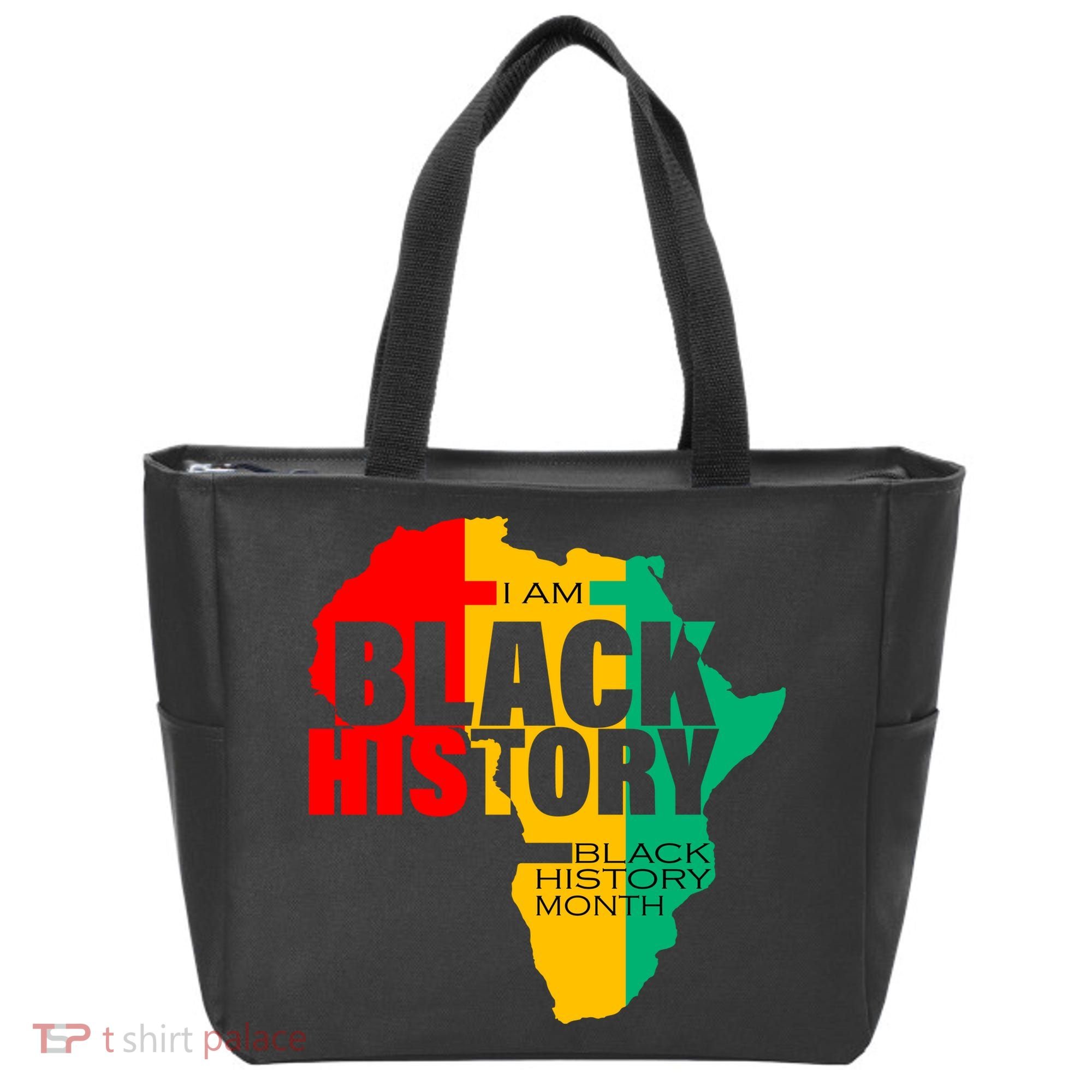 Black History Month Map Of Africa BHM Tote Bag