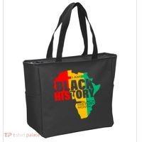 Black History Month Map Of Africa BHM Tote Bag thumb 2