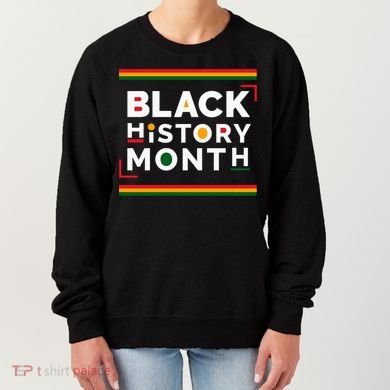 Black History Month Simple Logo Women's Sweatshirt