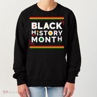 Black History Month Simple Logo Women's Sweatshirt thumb 0