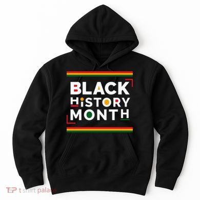 Black History Month Simple Logo Hoodie