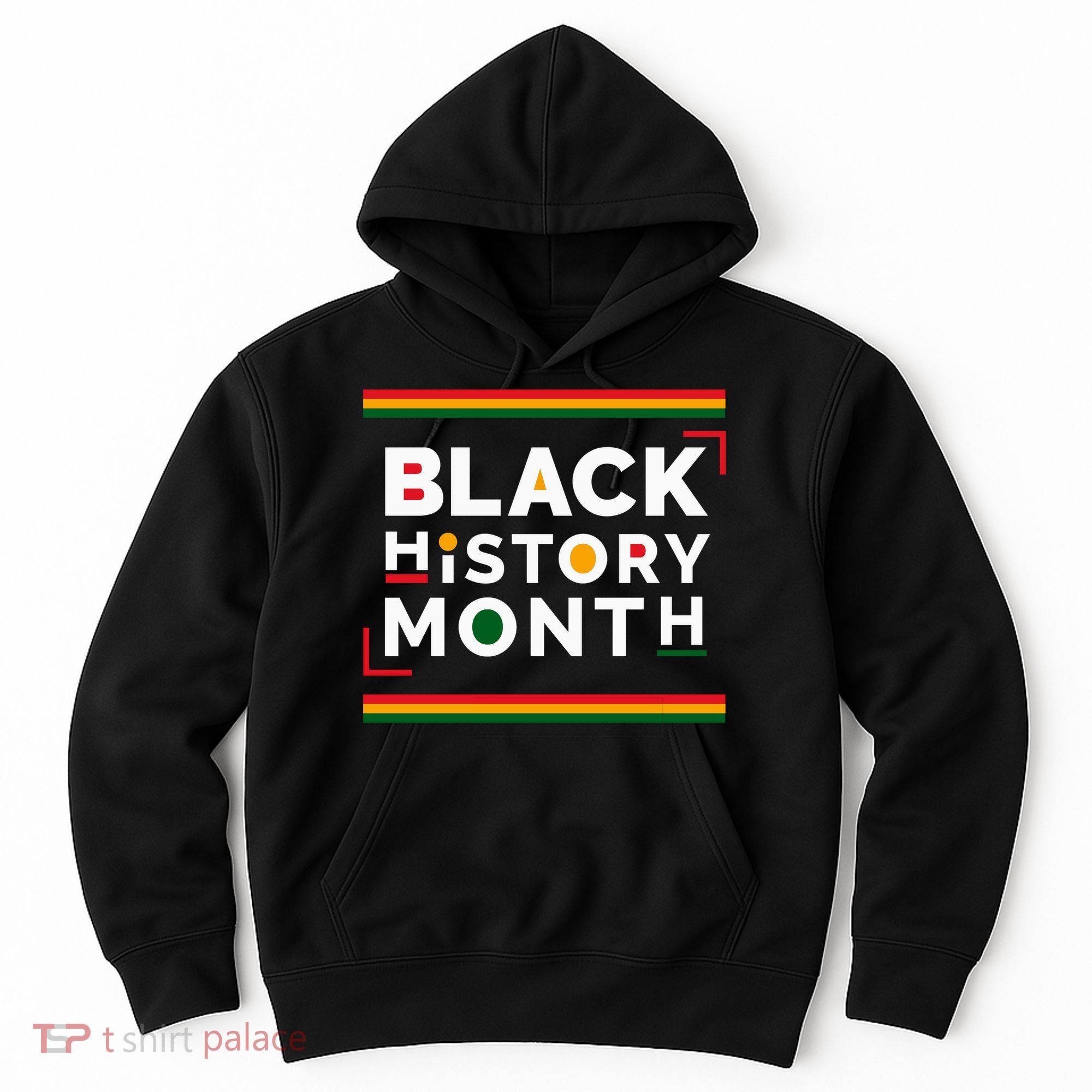 Black History Month Simple Logo Hoodie