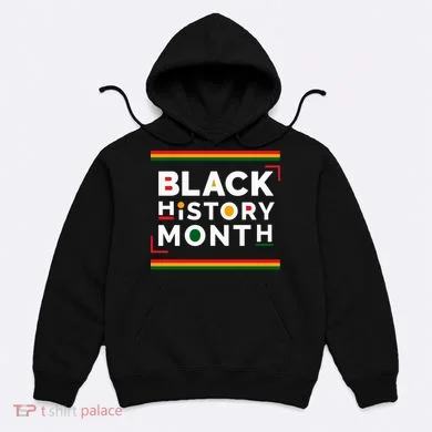 Black History Month Simple Logo Hoodie