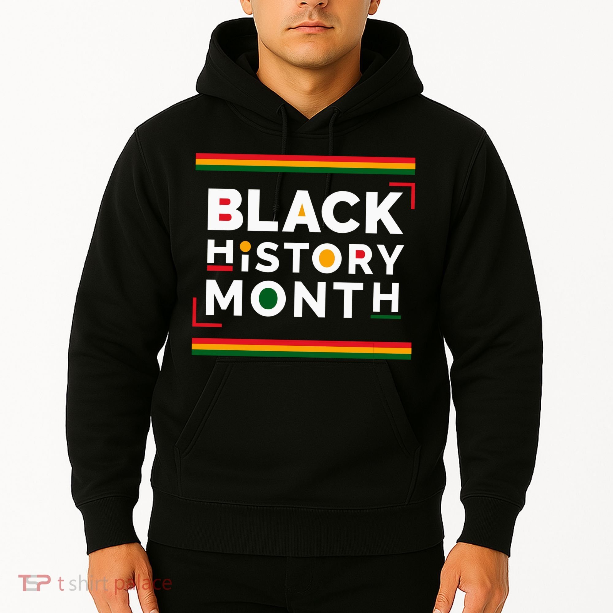 Black History Month Simple Logo Hoodie