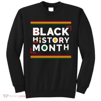 Black History Month Simple Logo Sweatshirt