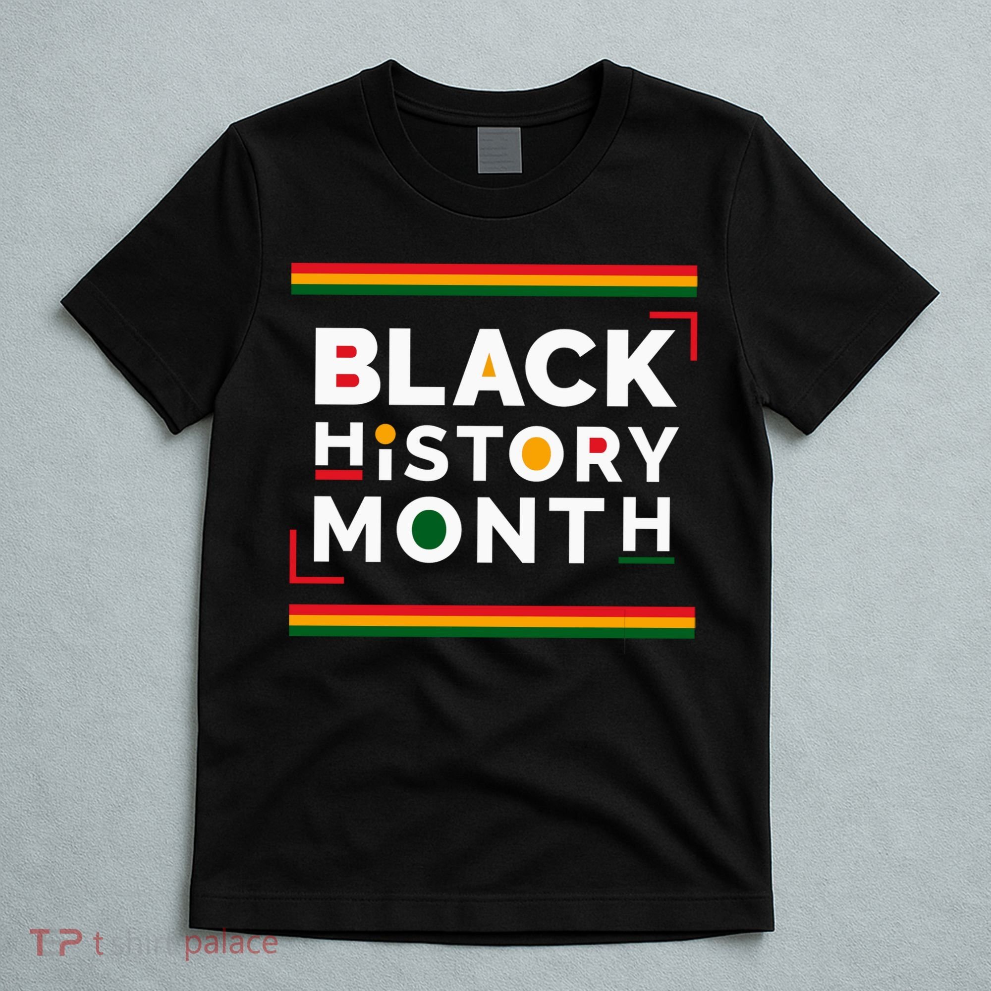 Black History Month Simple Logo T-Shirt