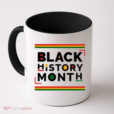 Black History Month Simple Logo Coffee Mug