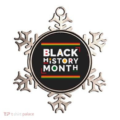 Black History Month Simple Logo Ornament