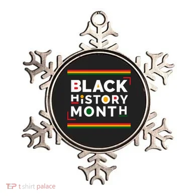 Black History Month Simple Logo Ornament