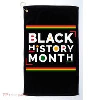 Black History Month Simple Logo Golf Towel thumb 0
