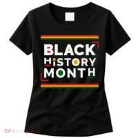 Black History Month Simple Logo Women's T-Shirt thumb 0
