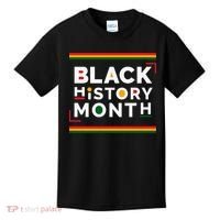 Black History Month Simple Logo Kids T-Shirt thumb 0