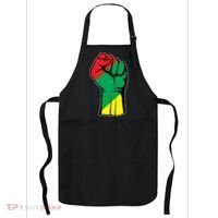 Black History Oppression Fist Apron thumb 0