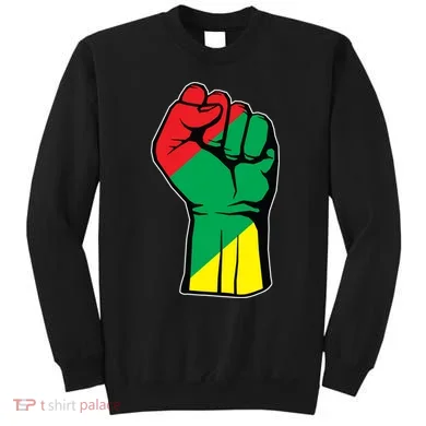 Black History Oppression Fist Sweatshirt
