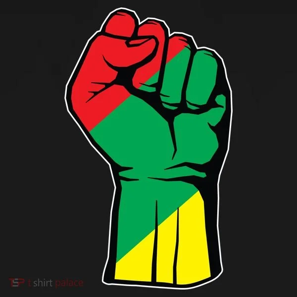 Black History Oppression Fist Backpack