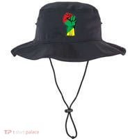 Black History Oppression Fist Bucket Hat thumb 0
