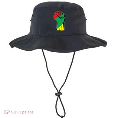 Black History Oppression Fist Bucket Hat