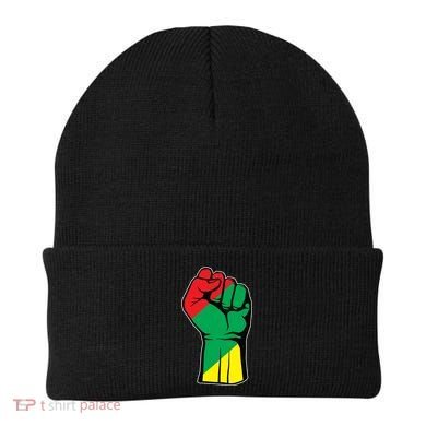 Black History Oppression Fist Beanie