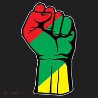 Black History Oppression Fist Beanie thumb 2