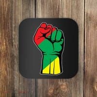 Black History Oppression Fist Coaster thumb 0