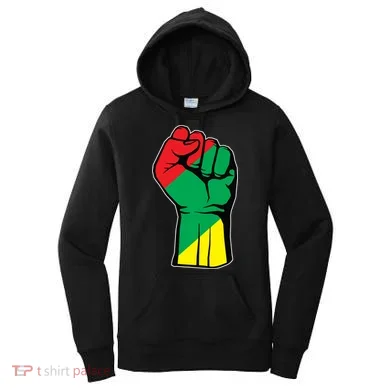 Black History Oppression Fist Women's Hoodie