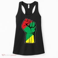 Black History Oppression Fist Women's Tank Top thumb 0