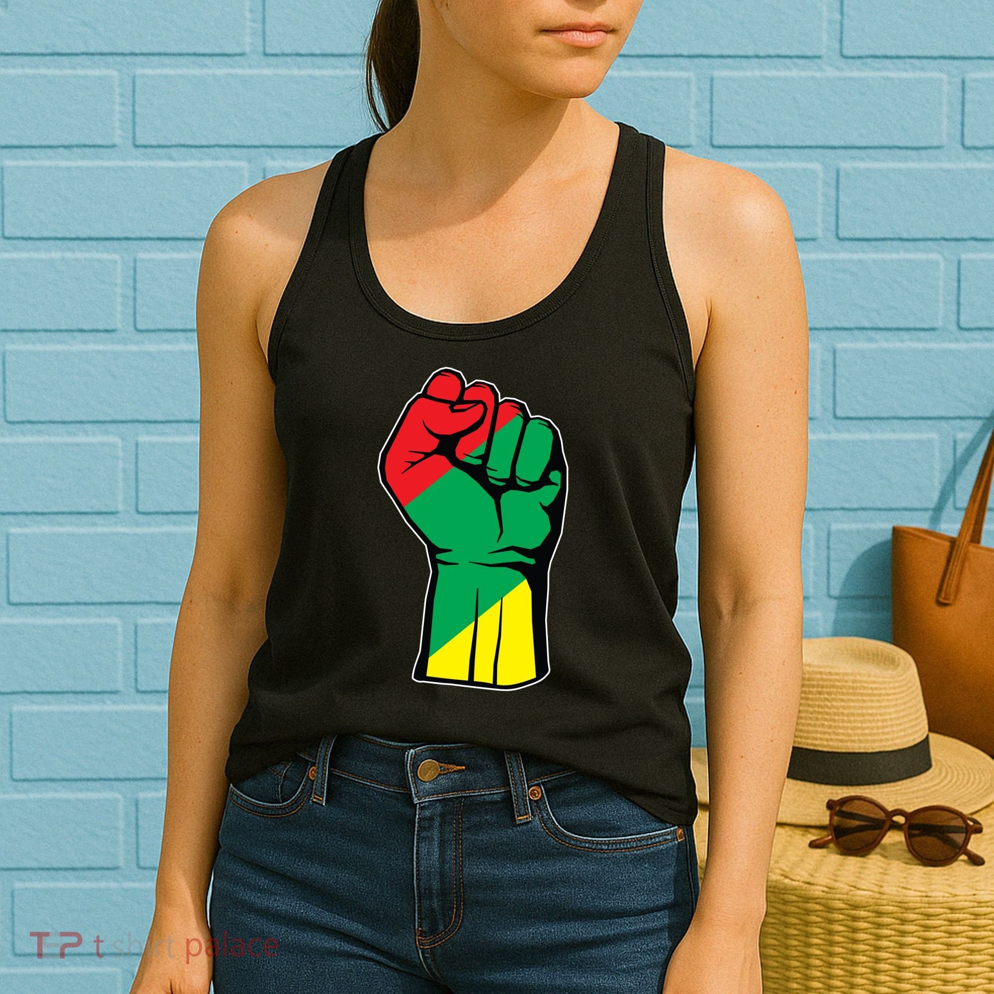 Black History Oppression Fist Women's Tank Top