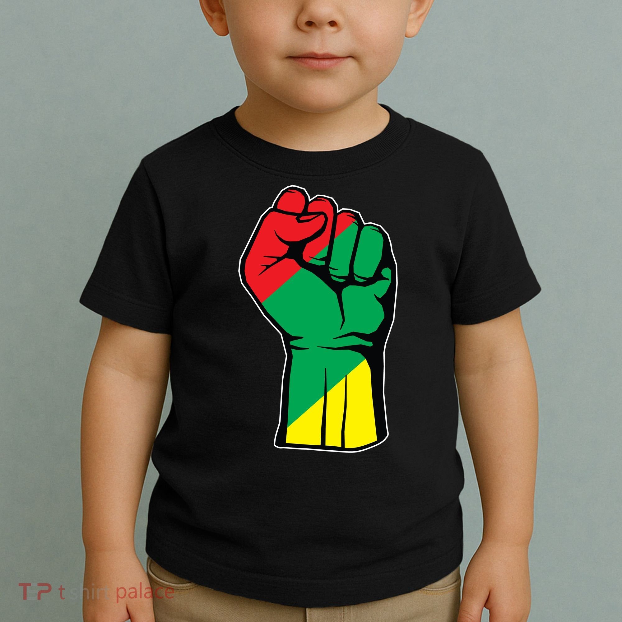 Black History Oppression Fist Toddler T-Shirt