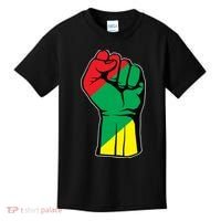 Black History Oppression Fist Kids T-Shirt thumb 0