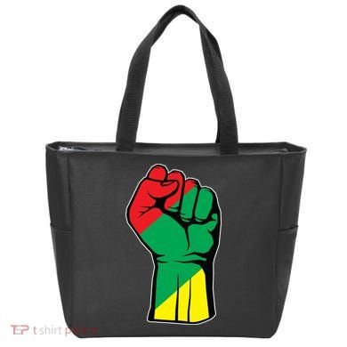 Black History Oppression Fist Tote Bag
