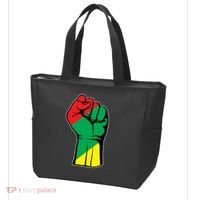 Black History Oppression Fist Tote Bag thumb 3