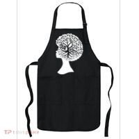 Black History Our Roots Woman Profile Apron thumb 0