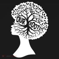 Black History Our Roots Woman Profile Pajama Set thumb 2