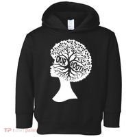 Black History Our Roots Woman Profile Toddler Hoodie thumb 0