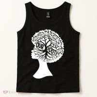 Black History Our Roots Woman Profile Tank Top thumb 2