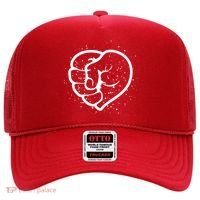 Black History Protest Fist Heart Hat thumb 0