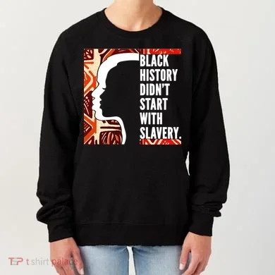 Black History Quote Women's Sweatshirt