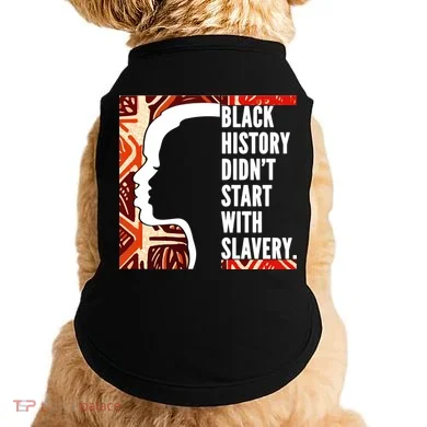 Black History Quote Doggie Tank