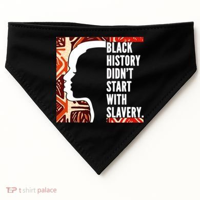 Black History Quote USA-Made Doggie Bandana