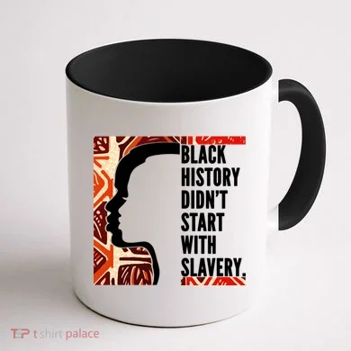 Black History Quote Coffee Mug back