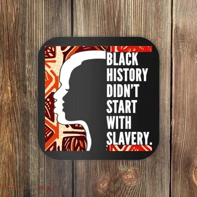 Black History Quote Coaster