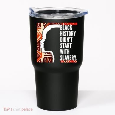 Black History Quote Tumbler