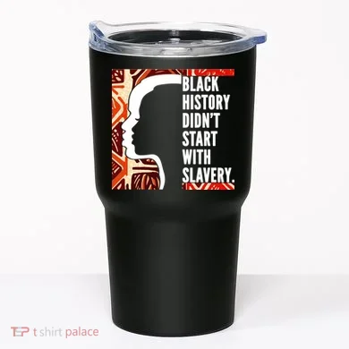 Black History Quote Tumbler