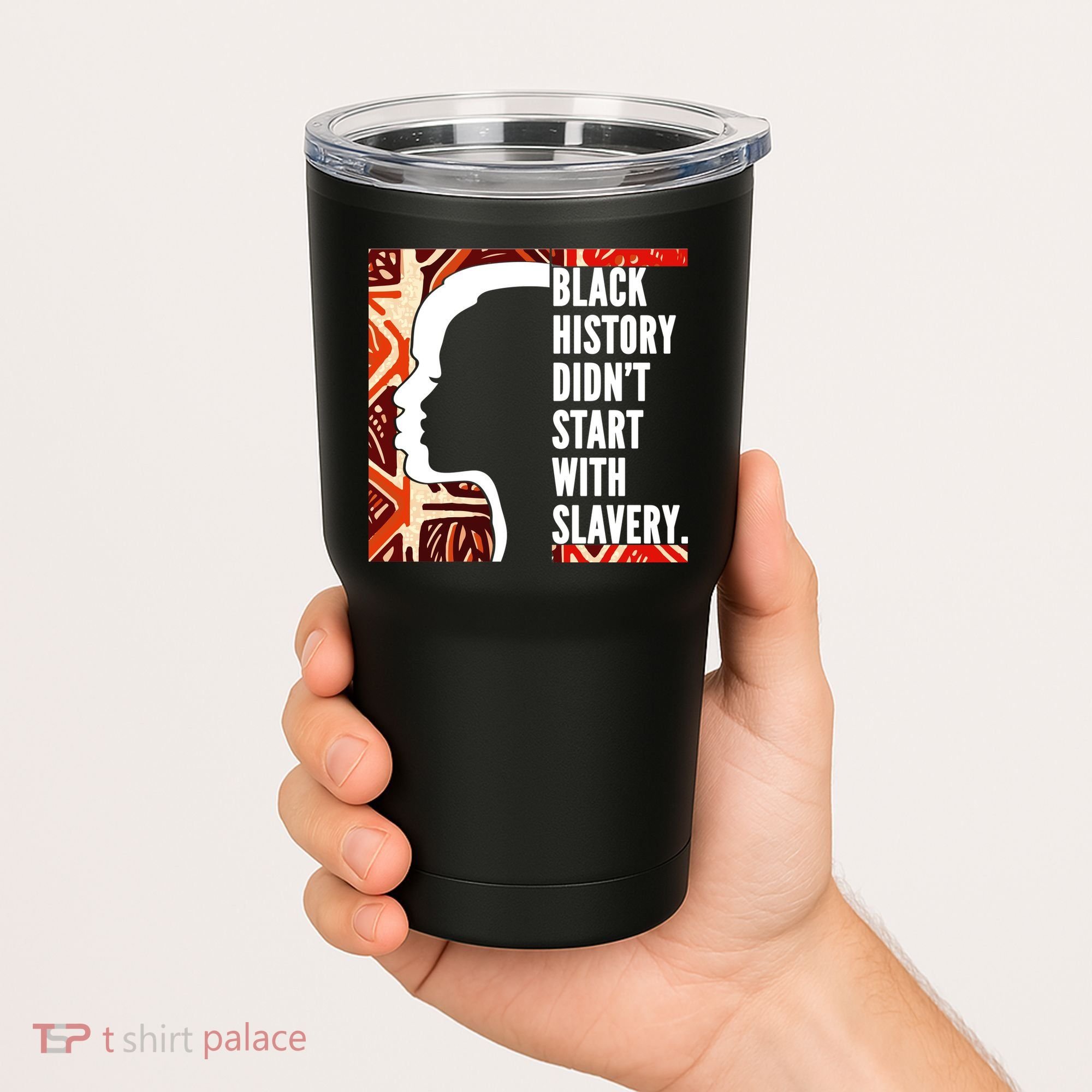 Black History Quote Tumbler